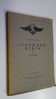 K. N. Rauhala : Isänmaan kirja II, Talous