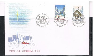 1989 Hki - Postimerkkimessut FDC