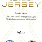 2010-11 Cardset VILLE VIITALUOMA HPK Jersey - pikkukuva 2