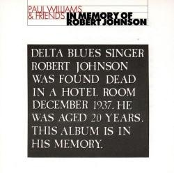 Paul Williams & Friends - In Memory of Robert Johnson (CD)