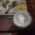 New Zealand, Birds of Prey Osprey 1 oz hopearaha - pikkukuva 2
