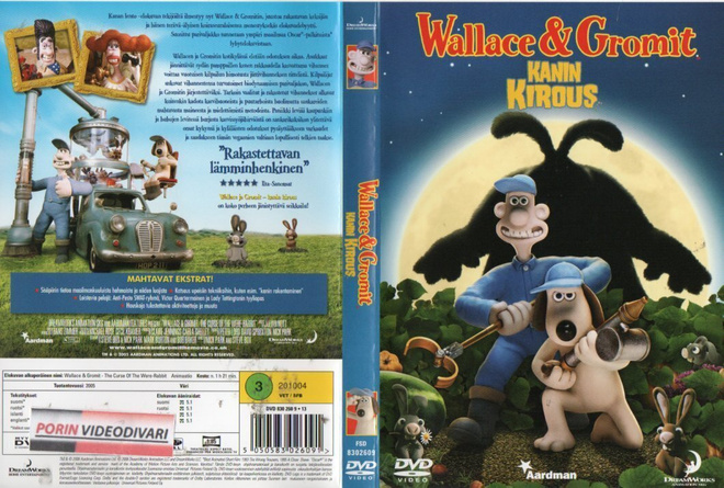 WALLACE & GROMIT-KANIN KIROUS	(32 528)	-FI-	DVD