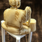 Anttiikki Netsuke ”Puuseppä”, norsunluu – Japani - pikkukuva 3