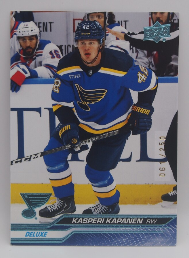2023-24 Upper deck Deluxe Kasperi Kapanen /250