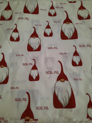 God jul jouluinen puuvillakangas 510x150cm
