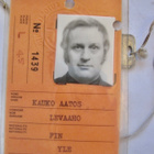 VANHA Kisapassi Yleisurheilu EM-Kisat 1974 Rooma Lehdistö - pikkukuva 2