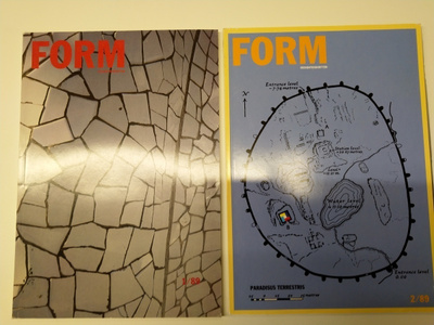 FORM 1989 vuosikerta 8 lehteä