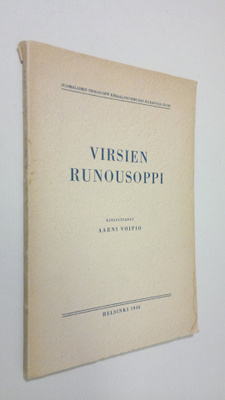 Aarni Voipio : Virsien runousoppi