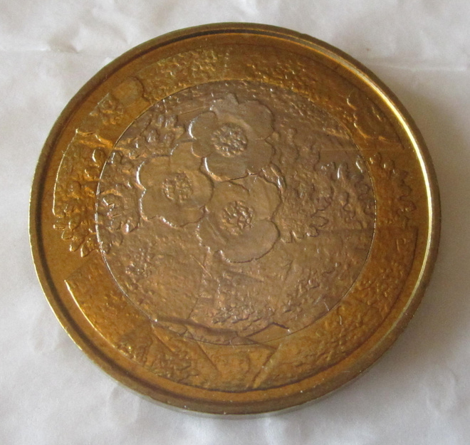 Suomi 5 € 2012 - Pohjolan luonto, Kasvisto (UNC)