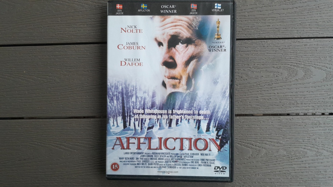 DVD: Affliction / Verijäljet (Nick Nolte, James Coburn 1997/