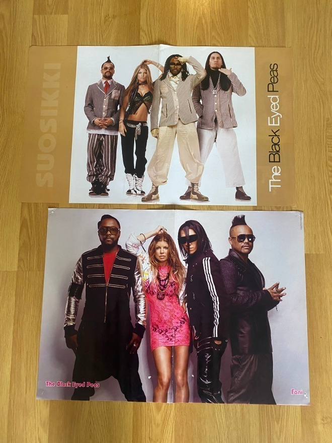 The Black Eyed Peas julisteet ja tarra