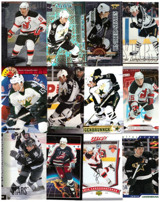 12 x JAMIE LANGENBUNNER Devils, Stars, Team USA