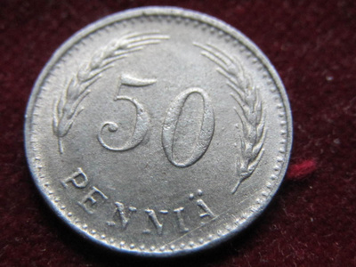 50 penniä 1945