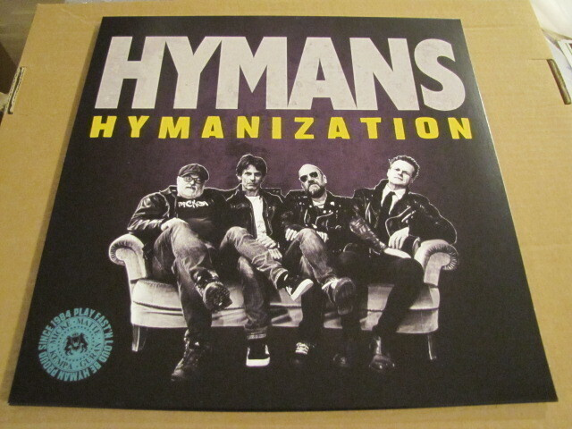 Hymans Hymanization lp uusi oranssi ltd 300 punk ramones
