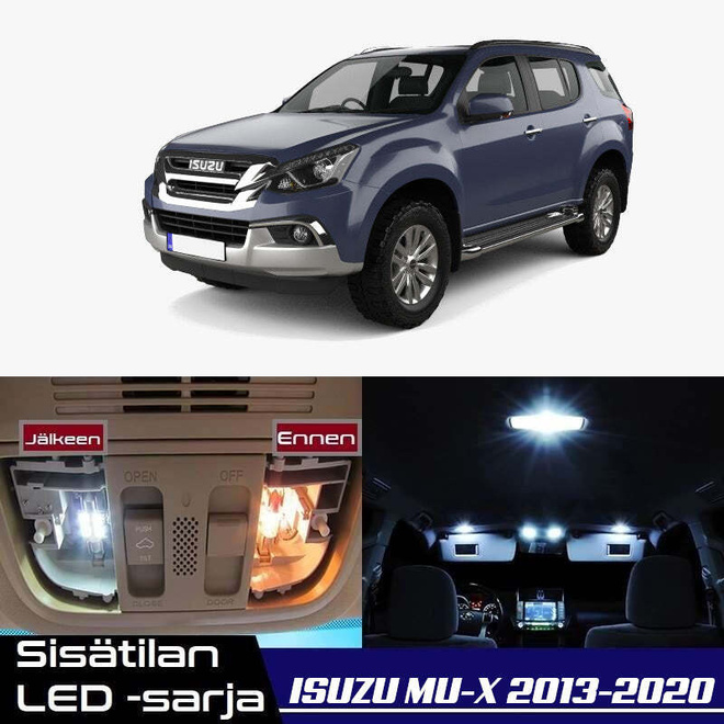 Isuzu MU-X (MK1) Sisätilan LED-sarja 7-osainen