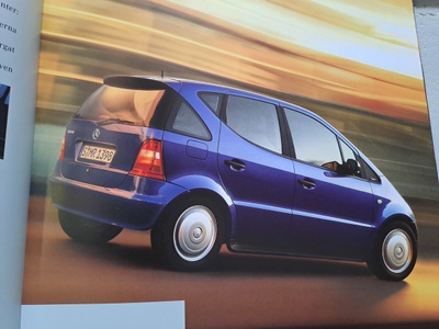 Mercedes-Benz A-sarja -esite, 1999