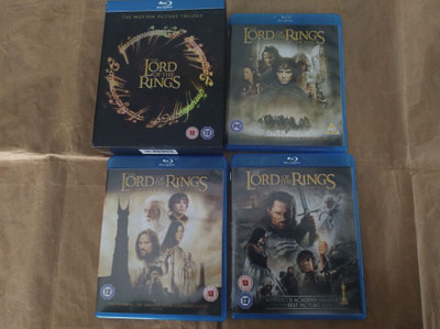 The Lord of The Rings trilogy (Bluray) (6 levyä)