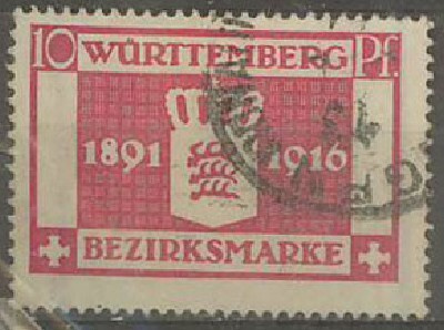 Wyrtemberg Mi 125 o