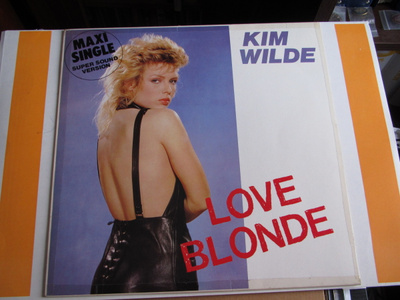 KIM WILDE : LOVE BLONDE  MAXI- SINGLE