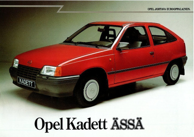 Opel Kadett S -esite, 1988