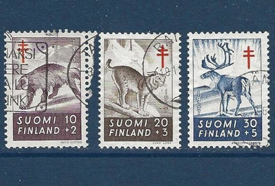 1957 Tuberkuloosi, leimattu sarja