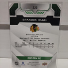 2020-21 Upper Deck MVP Green Script #223 Brandon Hagel RC - pikkukuva 2