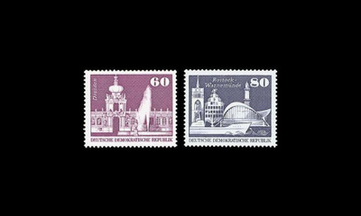 DDR 1919-20 ** Käyttösarja rakennuksia (1974)