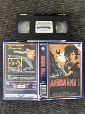 American Ninja 3 - Blood Hunt 1989 Showtime VHS FI