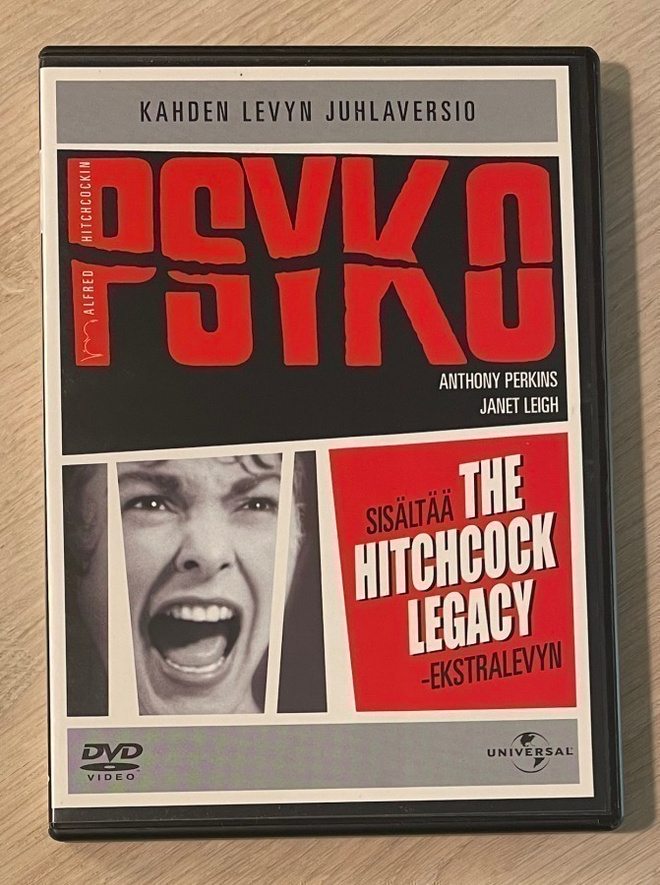 Hitchcock: PSYKO (1960) Juhlajulkaisu (2DVD) Anthony Perkins