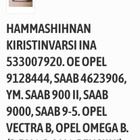 Hihnan kiristysvarsi Opel - pikkukuva 4
