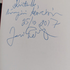 Jari Tervo : Koljatti (signeerattu, tekijän omiste) - pikkukuva 3