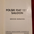 Polshi Fiat 125 P Saloon.Auton käsikirjanen 1968 - pikkukuva 5