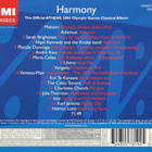 Harmony•The Official Athens 2004 Olympic Games Classical CD - pikkukuva 2
