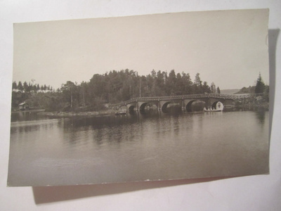 VANHA Postikortti Savonlinna 1930-l Alkup.Mallikappale