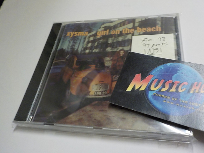 XYSMA - GIRL ON THE BEACH UUSI CD