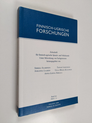 Johanna Laakso ym. : Finnisch-ugrische Forschungen - Zeit...