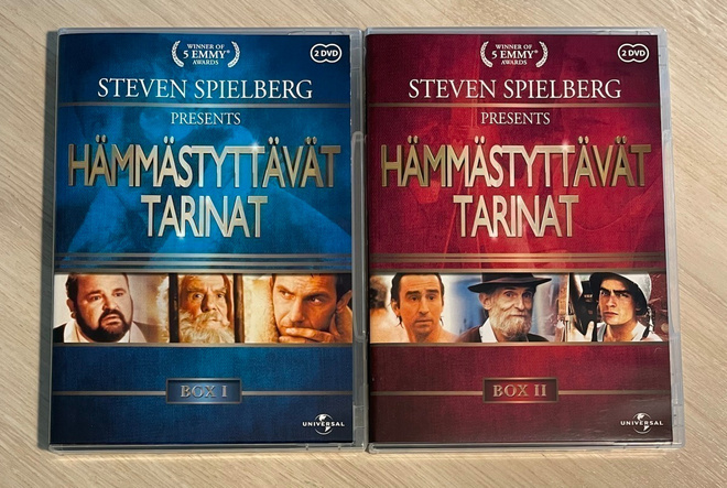 Steven Spielbergin HÄMMÄSTYTTÄVÄT TARINAT (1985-86) 4DVD