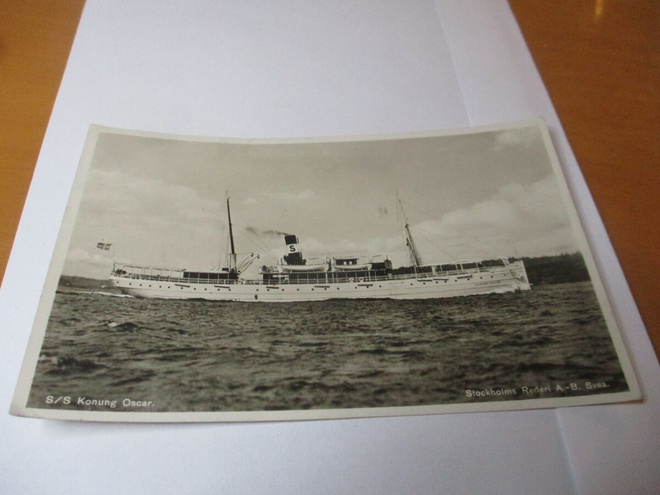 S/s Konung Oscar - 1950 Heinooseen