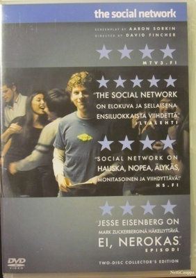 The Social Network • 2-disc Collector's Edition DVD