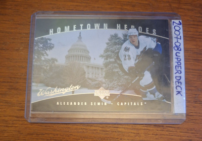 2007-08 Upper Deck -Hometown Heroes
