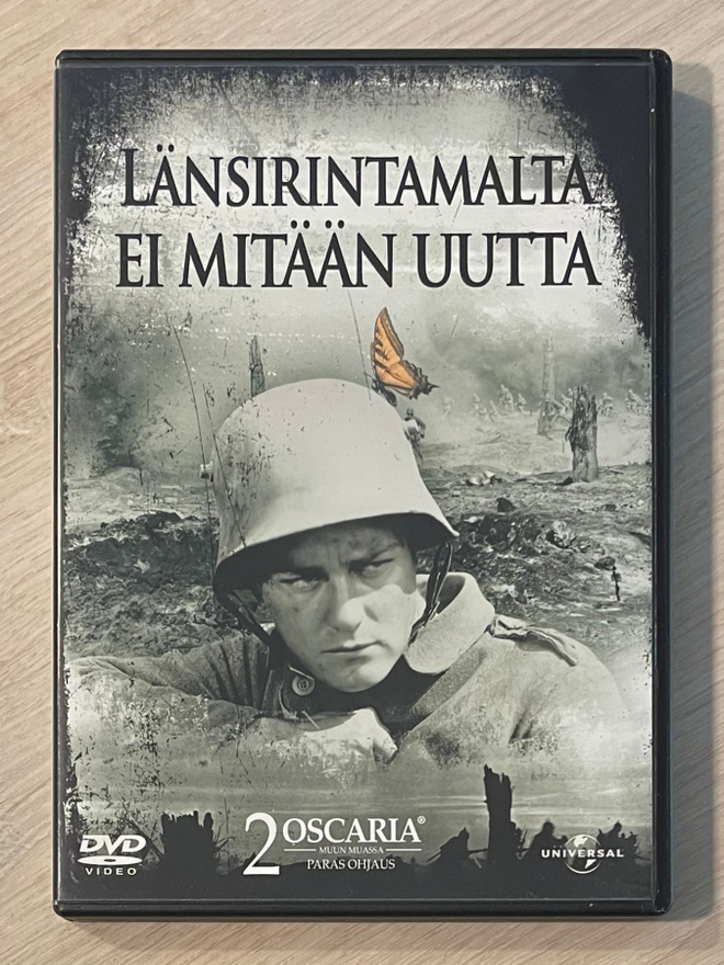 Lewis Milestone: Länsirintamalta ei mitään uutta (1930)
