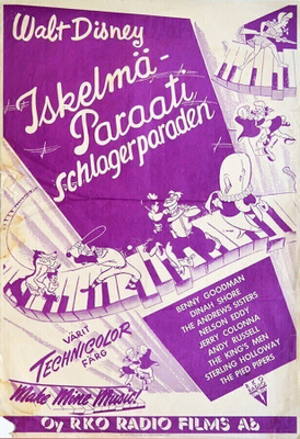 Elokuvajuliste: Iskelmäparaati (Walt Disney)