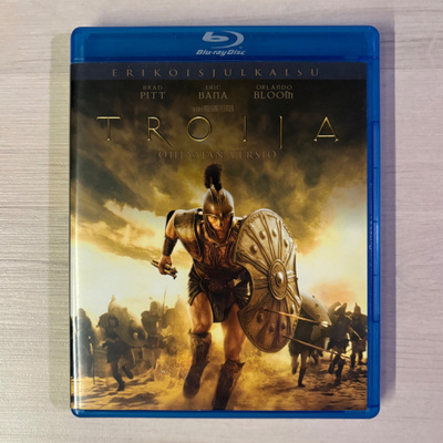 Troy / Troija Blu-ray (Suomi-kansi) Brad Pitt