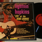 LIGHTNIN' HOPKINS ~ Live At The Bird Lounge ~ LP - pikkukuva 1