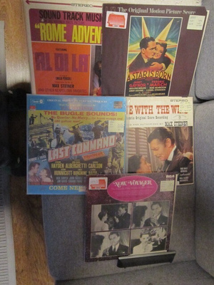 Max Steiner 7 x lp Stage & Screen & soundtrack + MacArthur