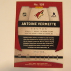 Antoine Vermette Phoenix Coyotes Panini 2013-14 /100 - pikkukuva 2