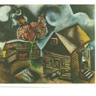 kortti ** Chagall Marc Maan päällä ja taivaassa - erilaisia - pikkukuva 2