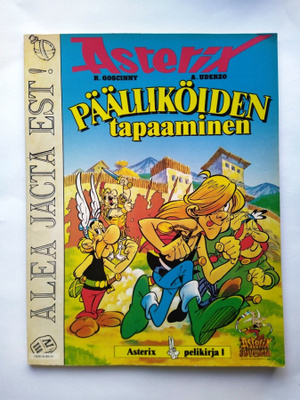 Asterix - Päälliköiden tapaaminen Asterix pelikirja 1