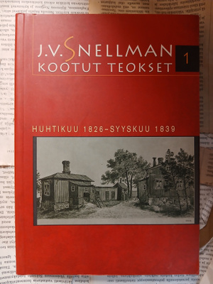 J.V. Snellman - Kootut teokset 1 (nid.)