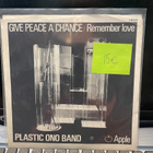 PLASTIC ONO BAND - Give Peace A Chance 7” single (Kanada) - pikkukuva 1